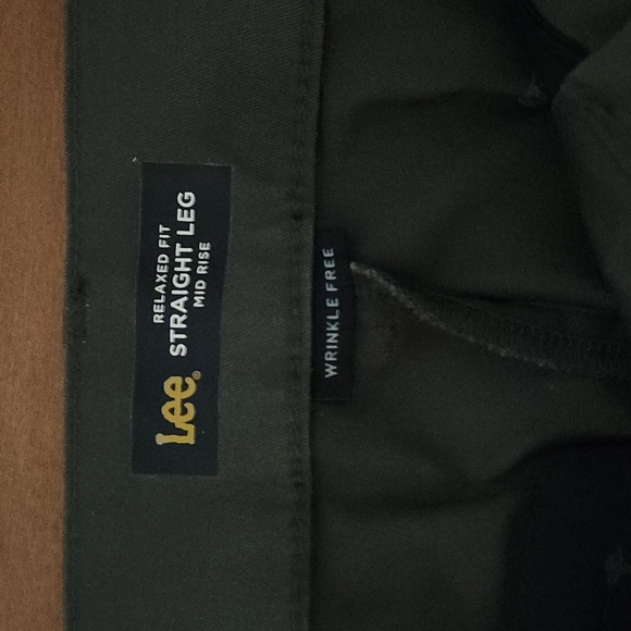 LEE Relaxed Fit Straight Leg Mid Rise Chino Pants - Picture 2 of 6